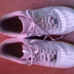 Men's Nike Air Force One white pre-owned size 11.5